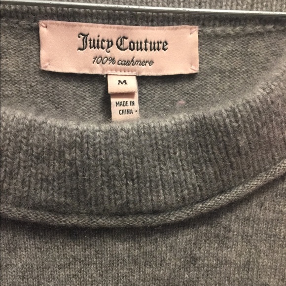 Juicy Couture Cashmere Sweater Like New FINAL DROP - Picture 4 of 8